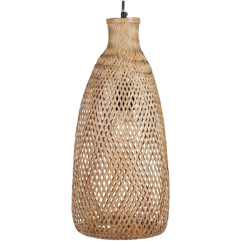 Image of Pendant Lamp LWELA Bamboo Wood Natural