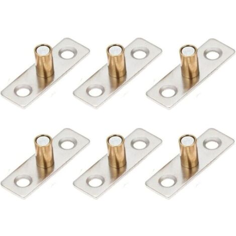 Hanging Sliding Door Locator for Wooden and Sliding Doors, 6 Pieces 8mm Sliding Door Pulleys