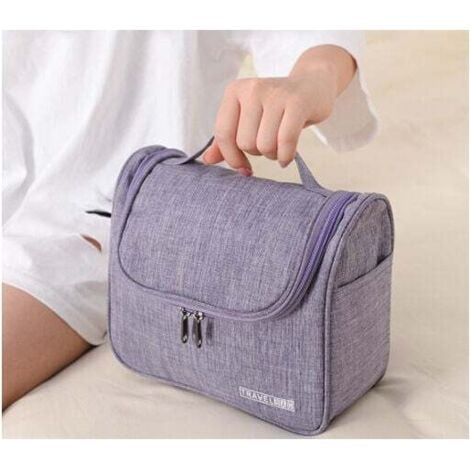 Hanging Travel Toiletry Bag Toiletries Water Resistant Beauty Products with Mesh Pockets and Durable Nylon Hook Shower Bag for Women Men Organizer