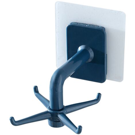Hanging Utensil Holder Hooks 4 Claws 360° Rotatable Moisture Proof Strong Bearing Capacity for Water Bottle Pot Towel