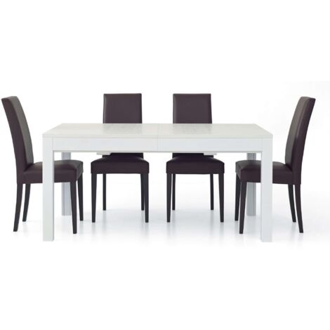 HANK - tavolo da pranzo moderno allungabile frassinato