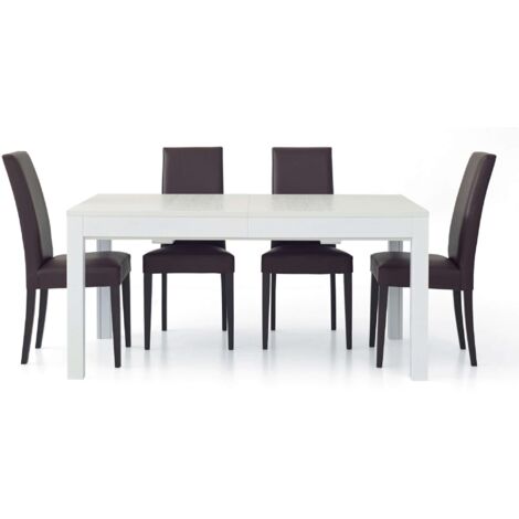 HANK - tavolo da pranzo moderno allungabile frassinato