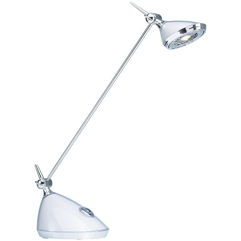 Hansa - Lampe de table à diodes rio, hauteur 590 mm, blanc