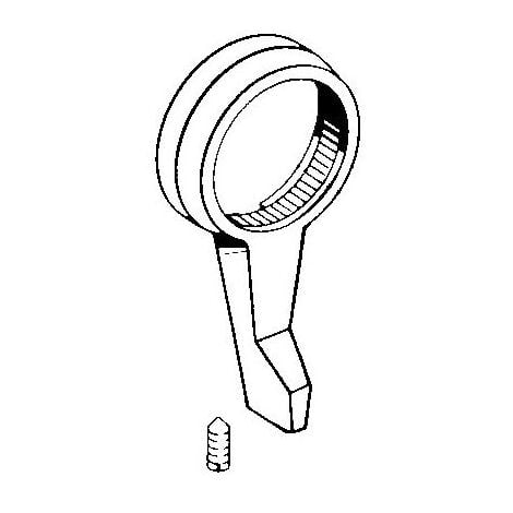 Hansa Absperrhebel 59905722 Chrom, für Thermostatarmaturen