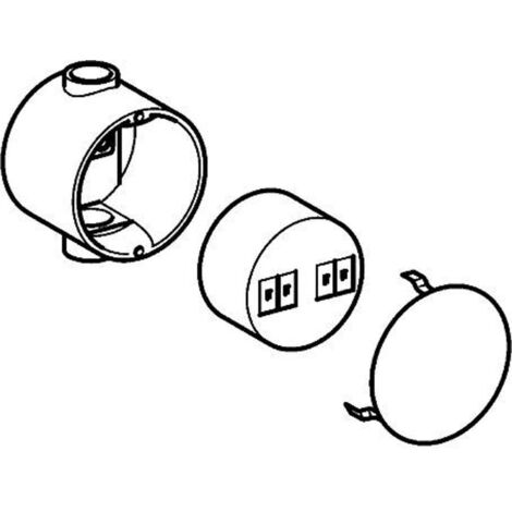 Hansa Accessoires - Source d’alimentation encastrée 58280100