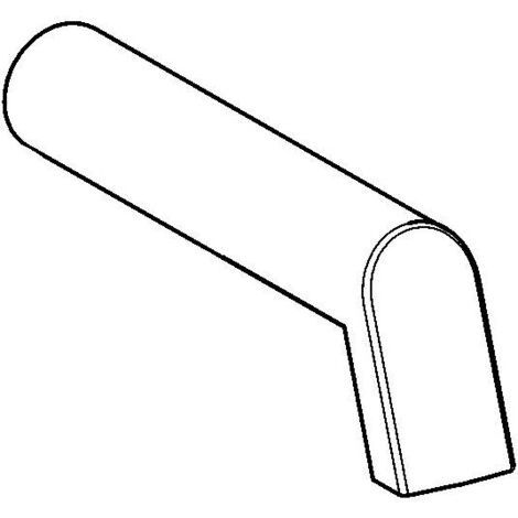 Hansa Auslauf 59913175 Länge 240mm Chrom