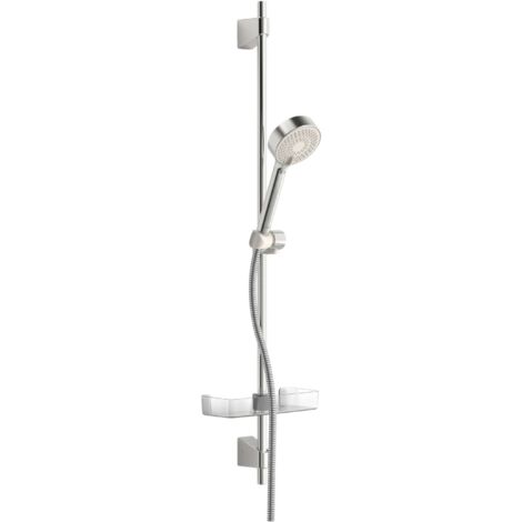 Hansa Basicjet - Brausegarnitur mit Duschstange 92 cm, chrom 44670133