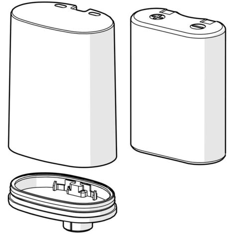 Hansa Batteriegehäuse inklusive Batterie 59914154