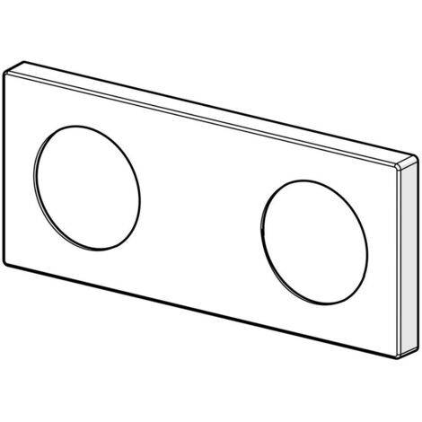 Hansa Deckplatte 59913703 175x75 Chrom