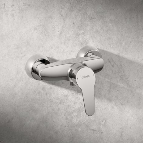 Hansa douche mélangeur Hansamix 01670183 chromé , surface sans garniture