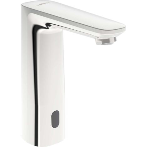 Hansa Electra - Elektronisches Waschtisch-Standventil, Netzbetrieb, Bluetooth, Chrom 93012009