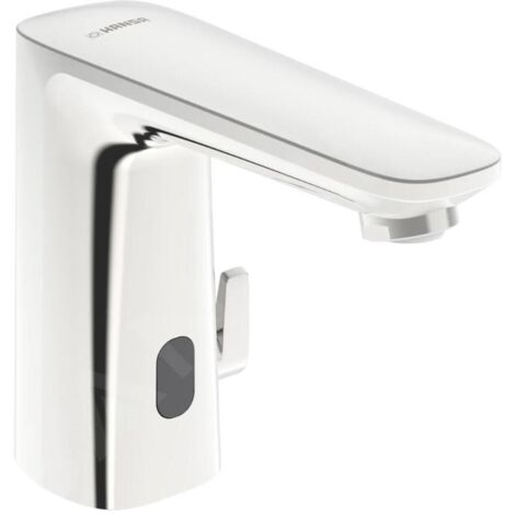Hansa Electra - Mitigeur de lavabo électronique, alimentation secteur, Bluetooth, chrome 92002009