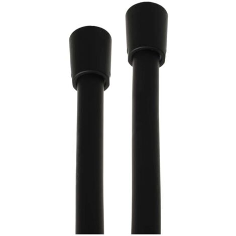 Hansa - Flexible de douche, 175 cm, noir mat 4446030033