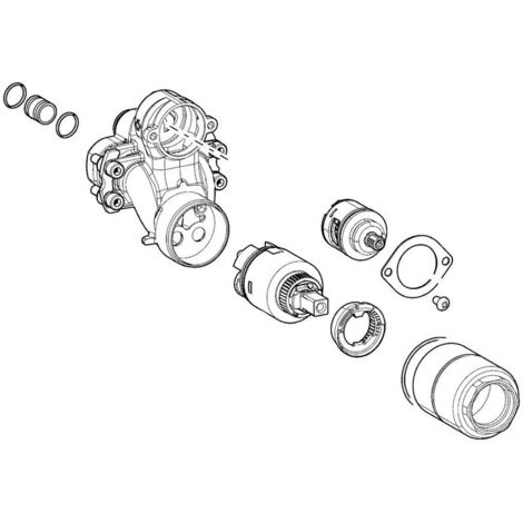 Hansa Funktionseinheit 59914216 3.5 Chrom