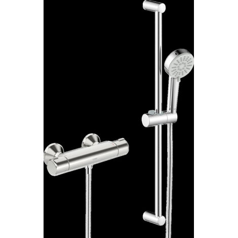 HANSA HANSABASIC Duscharmatur, mit Brausegarnitur Eco, chrom,