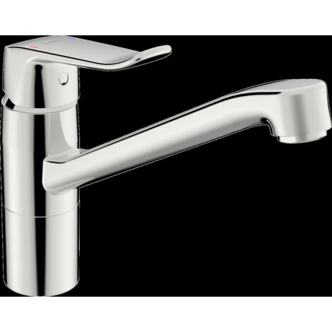 HANSA HANSACARE Robinet de cuisine, saillie 214 mm, chromé,