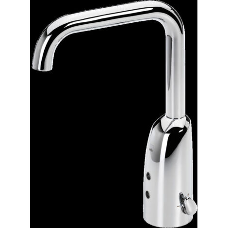 HANSA HANSAELECTRA Mitigeur de lavabo, à pile, Bluetooth, saillie