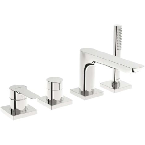 HANSA HANSALIGNA robinetterie de baignoire, set de finition, avec