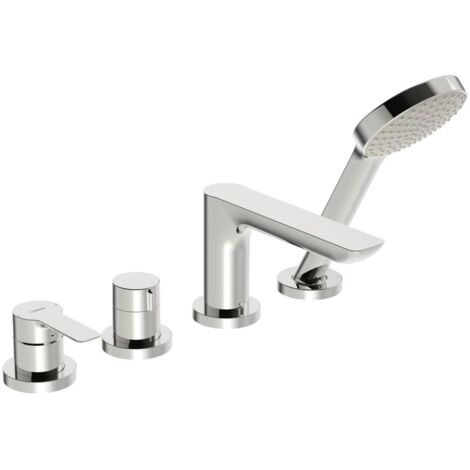 HANSA HANSALIGNA Wannenarmatur, Fertigmontageset, mit
