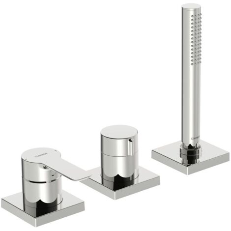 HANSA HANSALIGNA Wannenarmatur, Fertigmontageset, mit