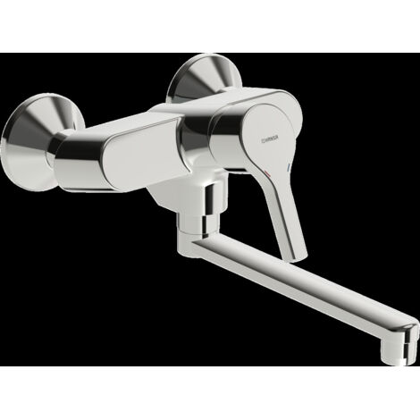HANSA HANSAPALENO Küchenarmatur, Standmontage, Ausladung 284 mm,