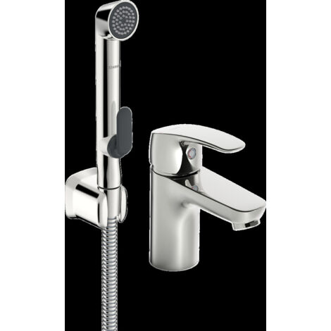 HANSA HANSAPINTO Mitigeur de lavabo, sans vidage, douchette