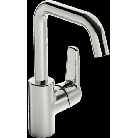 HANSA HANSAPOLO Mezclador monomando de lavabo, sin desagüe, 152mm