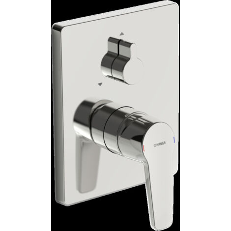 HANSA HANSAPOLO Set de montage final pour bain/douche, clapet