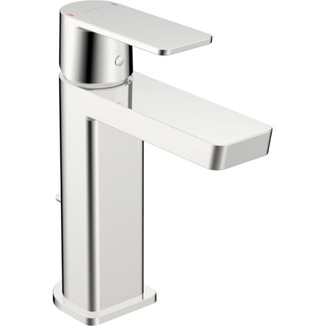 Hansa Hansastela mitigeur lavabo 57182273 chromé , avec garniture de vidage , projection 106mm