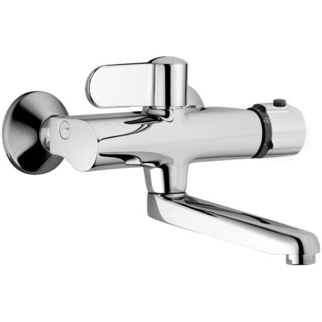 HANSA HANSATEMPRA Waschtischarmatur, Wandmontage, Ausladung 245