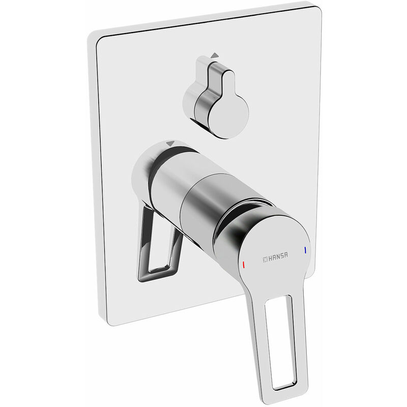 

twist BLUEBOX Functional unit with decor set with safety device for TWIST Single lever bath mixer 89843085 - 89843085 - Hansa