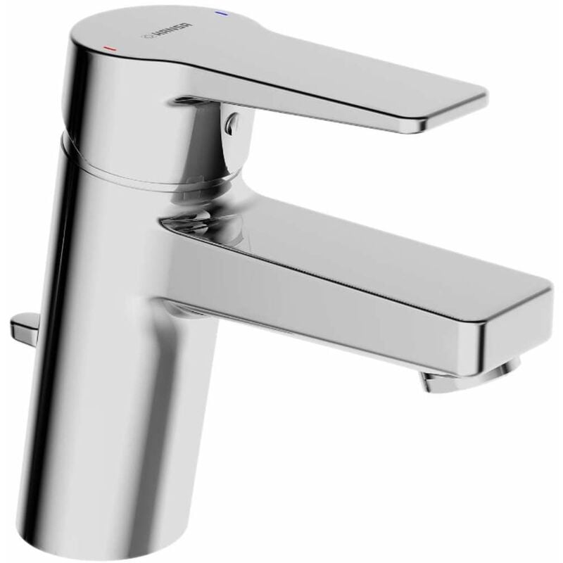 Hansa - Twist - Mitigeur de lavabo avec garniture de vidage, chrome 09092283