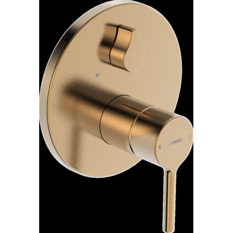 HANSA HANSAVANTIS Set de finition pour bain/douche, levier à