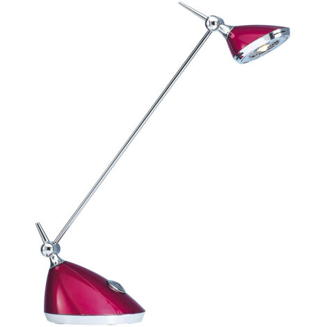 Hansa, Lampe de table à diodes RIO, hauteur 590 mm, framboise