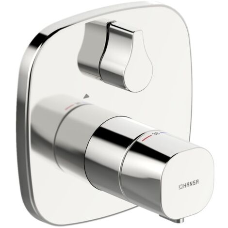 Hansa Living Fertigmontageset für Brausebatterie 8113 Rosette soft edge Chrom