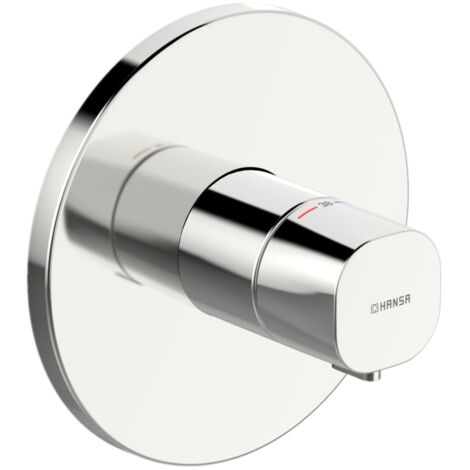 Hansa Living Fertigmontageset für Brausebatterie 8866 Rosette rund Chrom
