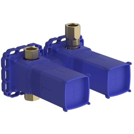 Hansa Matrix Unterputz-Rohbauset Bade- und Brausearmatur 3.5 Kartusche 4401 DN15