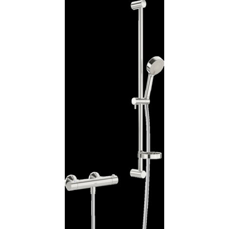 HANSA Miscelatore doccia con set doccia HANSAUNITA 4813 3 getti DN15 Cromo, 48130131