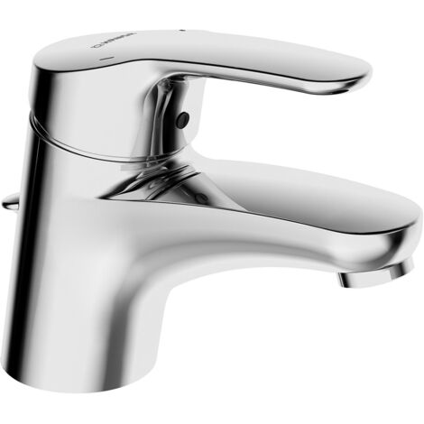 Hansa Mix - Grifo monomando de lavabo con juego de desagüe, cromo 01102283