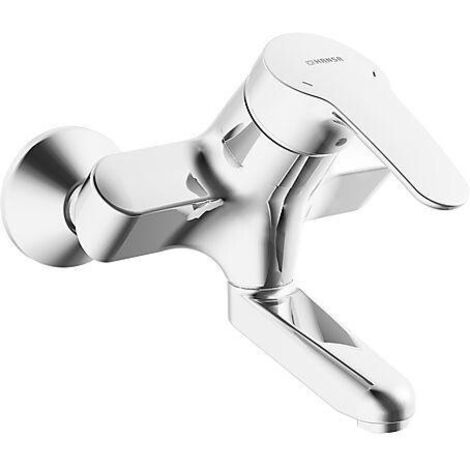 Hansa Mix - Mitigeur de lavabo mural, chrome 01968283