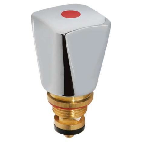 Hansa Oberteil G3/8'' Metallkronengriff warm 59900012