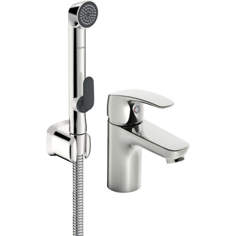 Hansa Pinto - Waschtisch Einhebelmischer mit Funktionsbrause, chrom 45052283