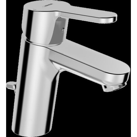 Hansa Primo - Miscelatore monocomando XL per lavabo, con sistema di scarico, cromato 49562203