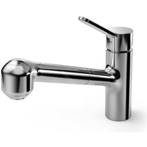 Hansa Primo - Mitigeur d’évier avec douchette extractible, chrome 49522203