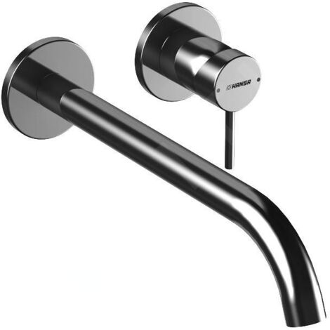 Hansa Public - Mitigeur de lavabo encastré, installation 2 trous, chrome 57962171