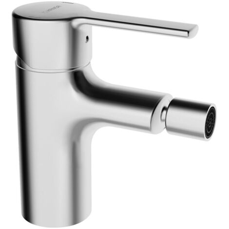 Hansa Ronda Einhebelmischer Bidetbatterie 0306 Zugstangenablaufgarnitur Ausladung 103mm DN15 Chrom