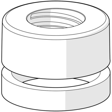 Hansa Rosette 59913432 Chrom