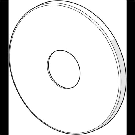 Hansa Rosette 59914310 Durchmesser 170mm Chrom