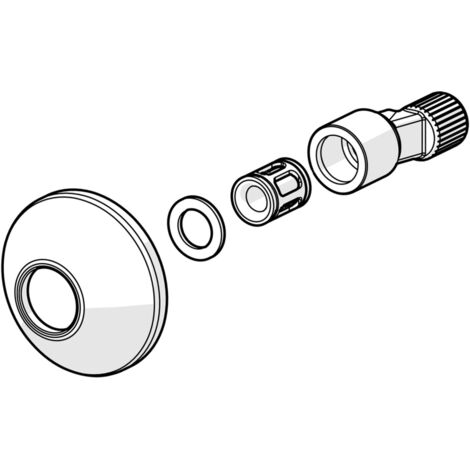 Hansa S-Anschluss 59904793 G3/4 x G1/2 Chrom