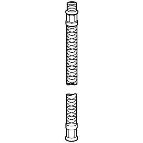 Hansa Schlauch 59913252 M10x1M14x1, Länge 800mm